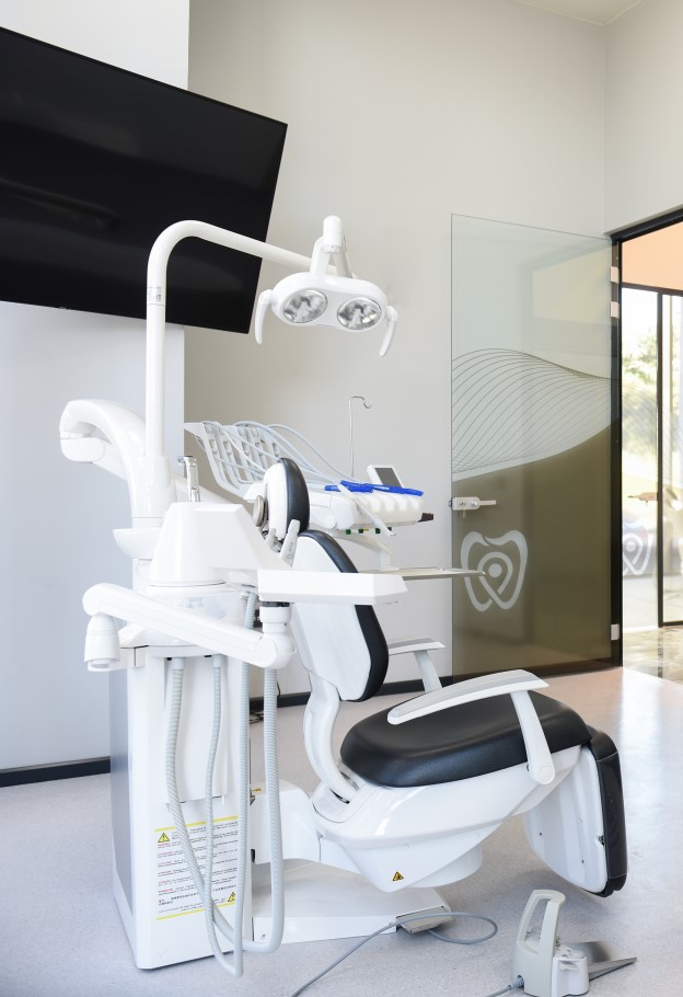 Inside the dental clinic in Istanbul